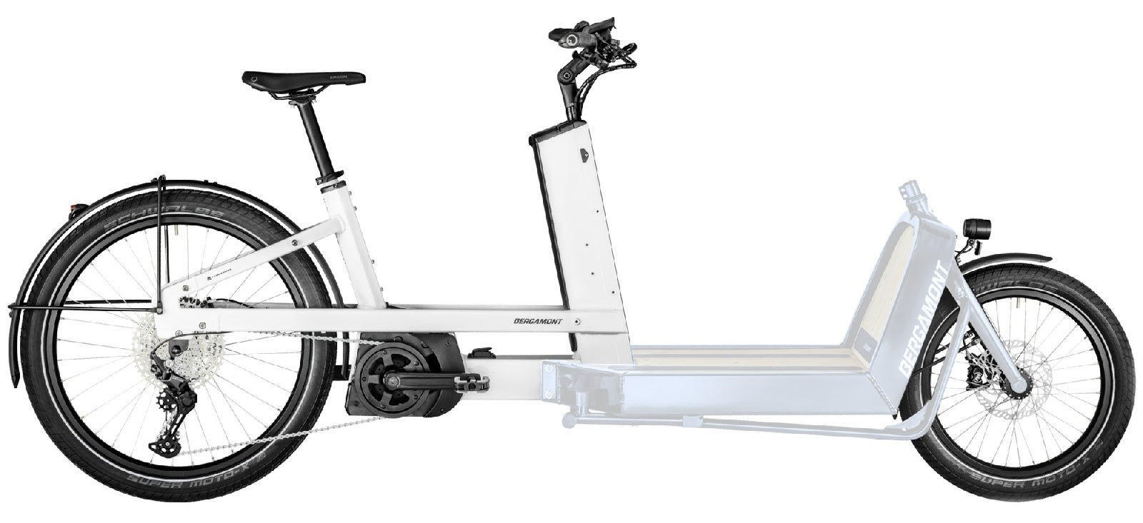 Bergamont E-Cargoville LJ Edition 50 cm - 500 Wh / 13.4 Ah - 2023 - 26 Zoll - Damen und Herren