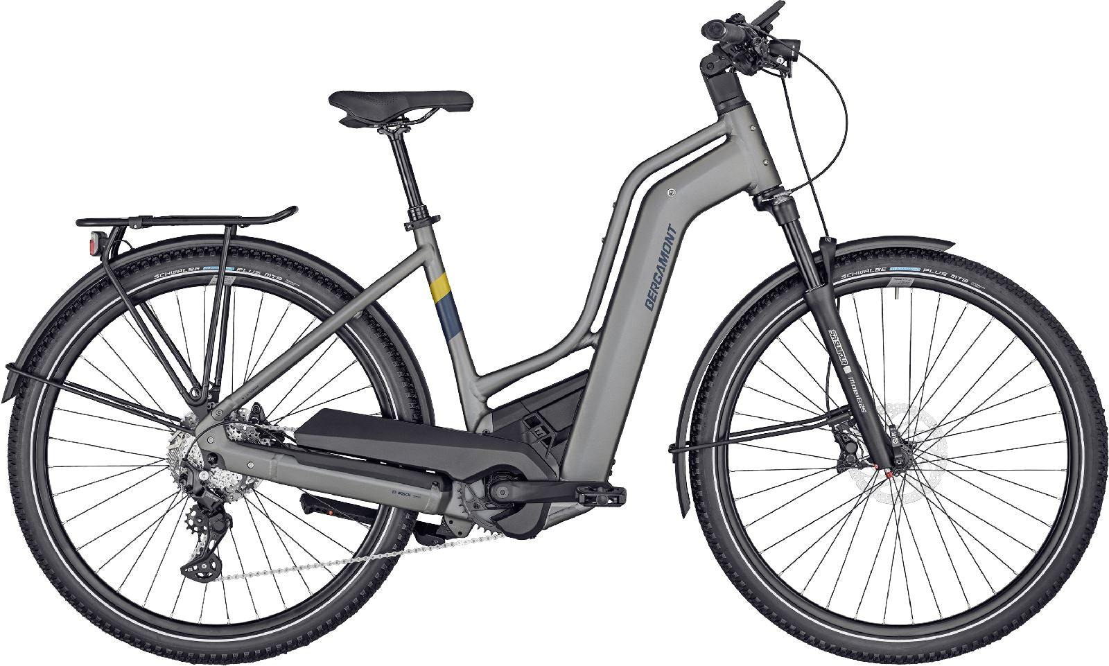 Bergamont E-Horizon Premium SUV Lady - 750 Wh / 20 Ah - 2024 - 28 Zoll - Trapez