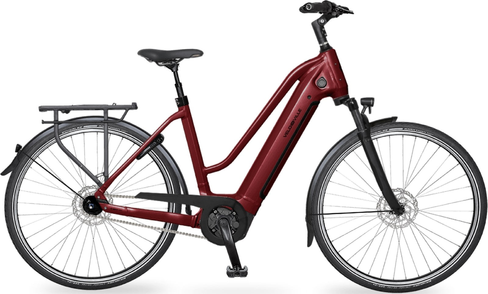 Velo de Ville AEB 990 - Trapez - 625 Wh / 17.4 Ah - 2024 - 28 Zoll - Trapez