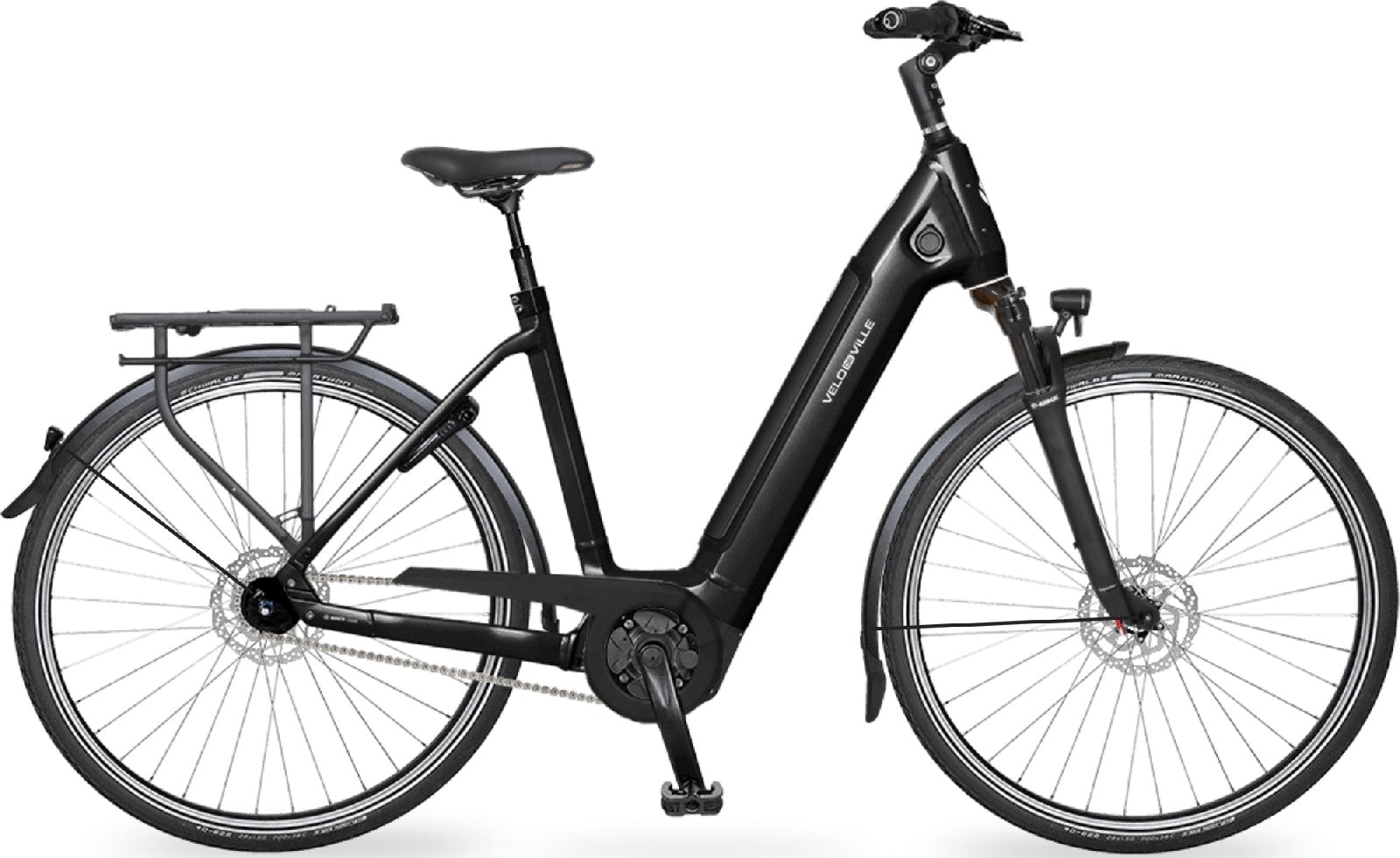 Velo de Ville AEB 490 26 Zoll - 500 Wh / 13.4 Ah - 2024 - 28 Zoll - Tiefeinsteiger