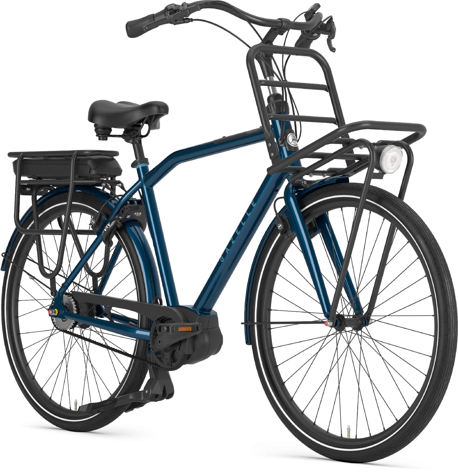 Gazelle HeavyDutyNL C5 - 400 Wh / 11.1 Ah - 2026 - 28 Zoll - Herren