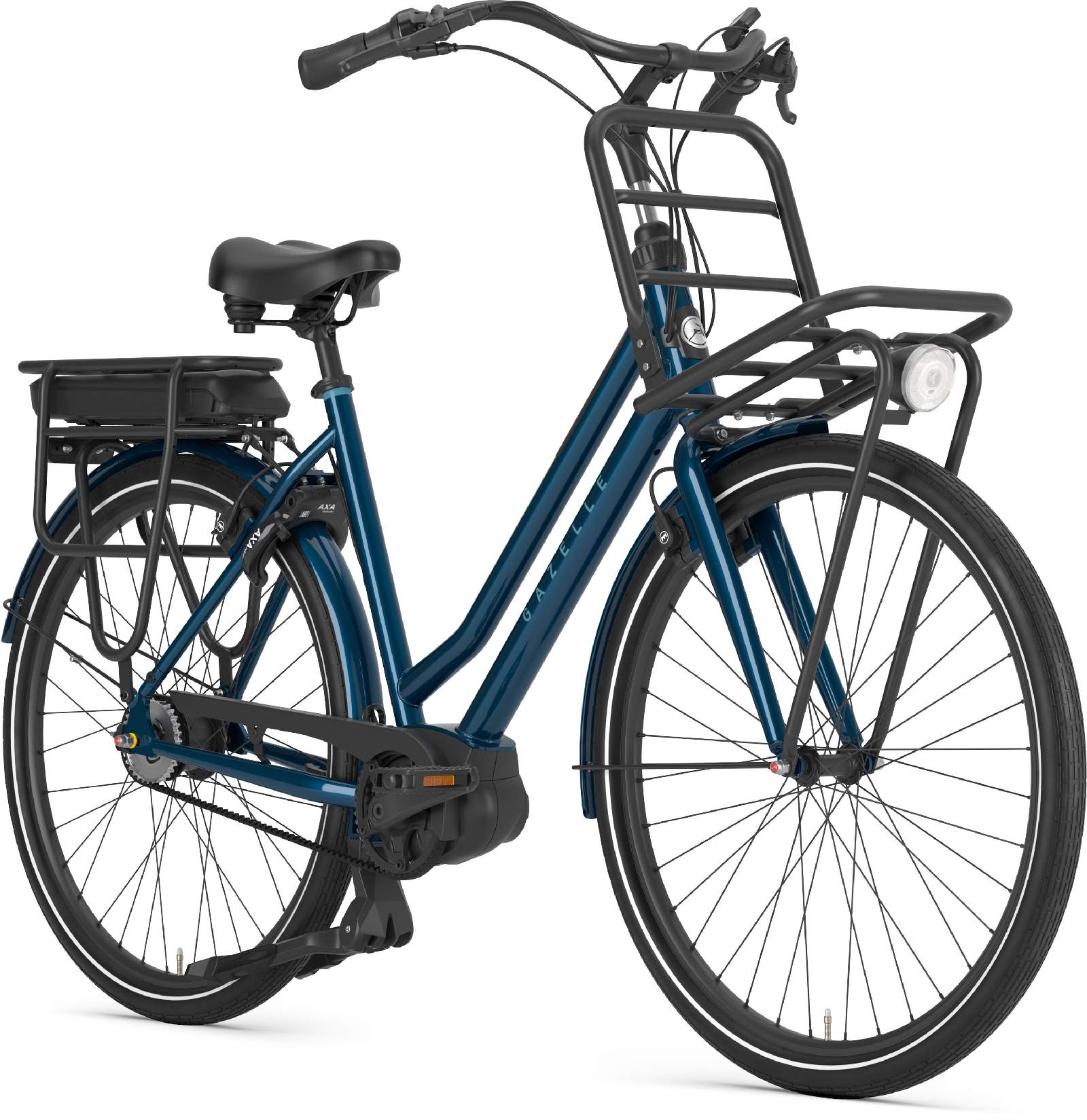Gazelle HeavyDutyNL C5 - 400 Wh / 11.1 Ah - 2026 - 28 Zoll - Tiefeinsteiger
