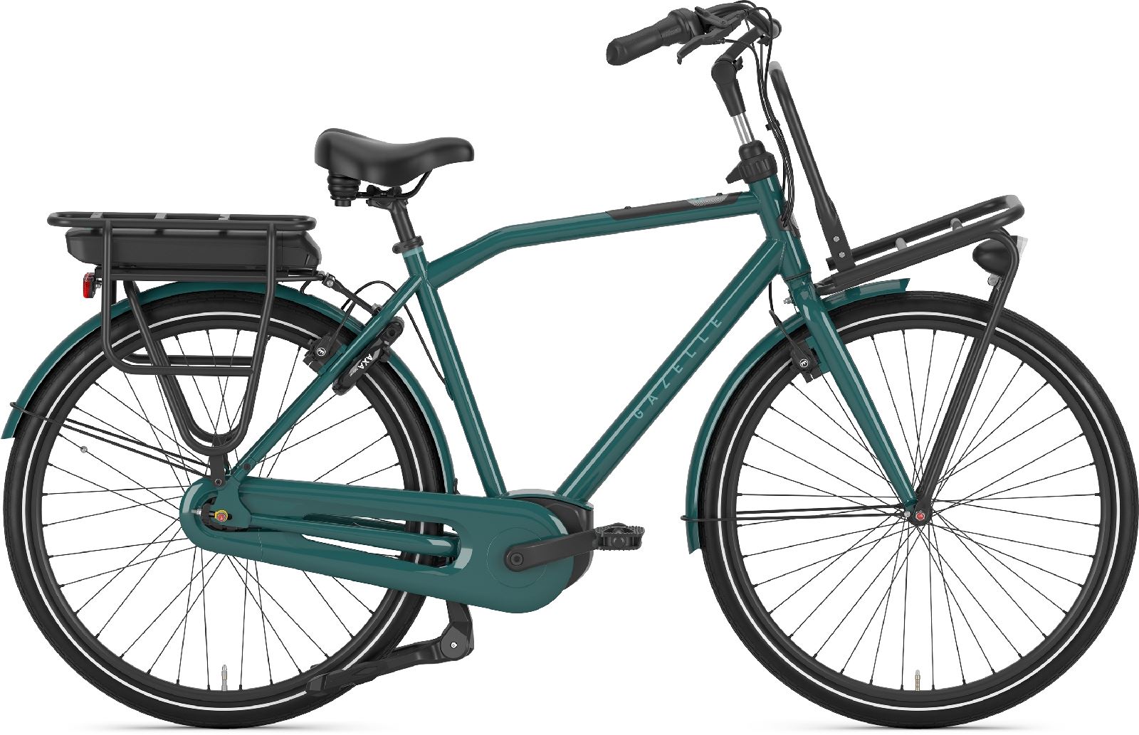 Gazelle HeavyDutyNL C7+ - 400 Wh / 11 Ah - 2026 - 28 Zoll - Herren