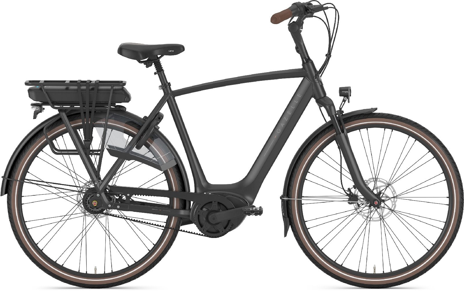 Gazelle Orange C8+ - 400 Wh / 11 Ah - 2026 - 28 Zoll - Herren
