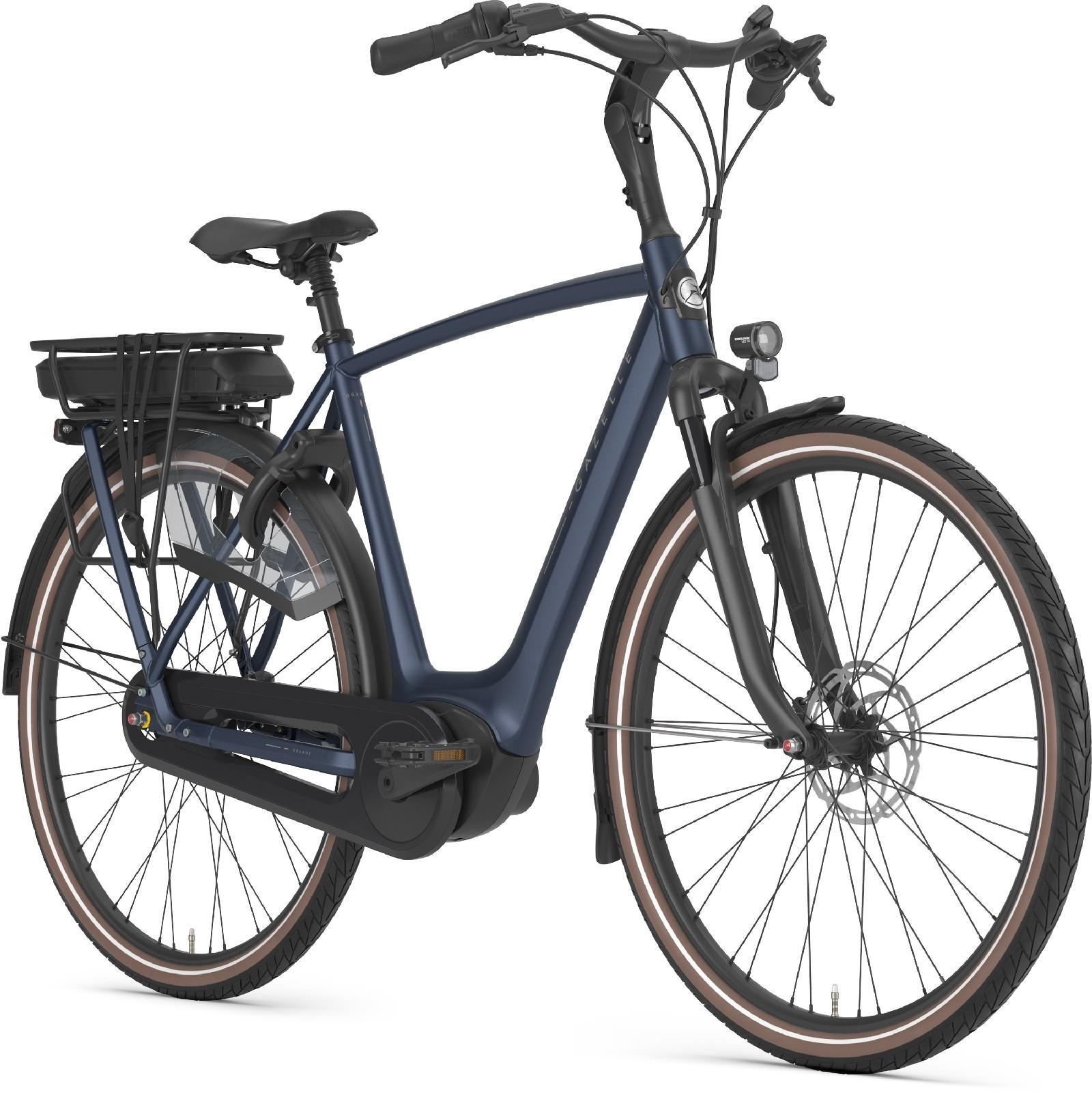 Gazelle Orange C8 - 400 Wh / 11 Ah - 2026 - 28 Zoll - Herren