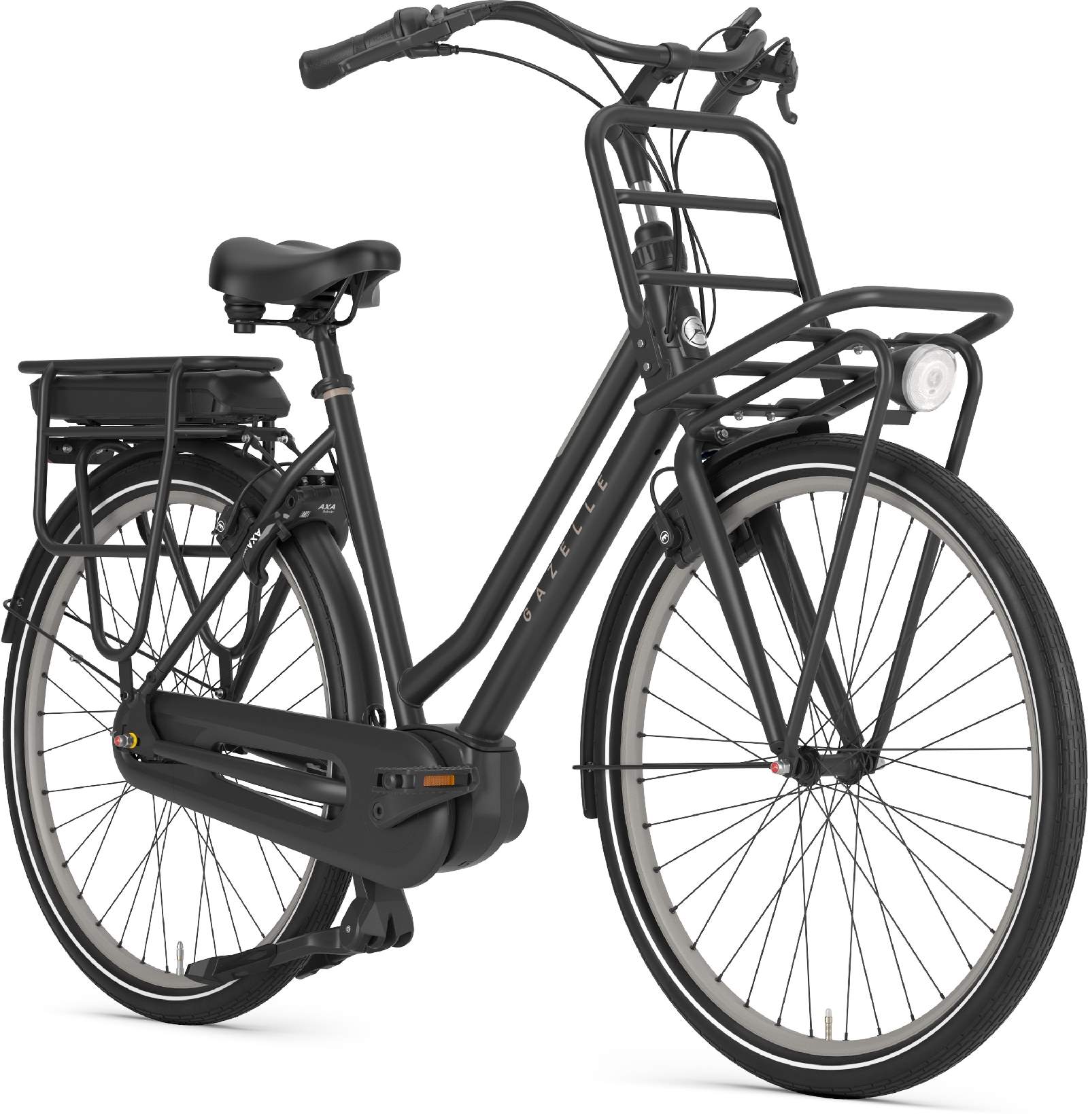 Gazelle HeavyDutyNL C7 - 400 Wh / 11 Ah - 2026 - 28 Zoll - Tiefeinsteiger