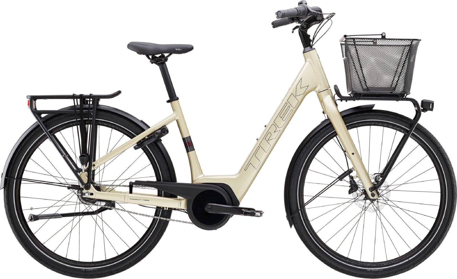 Trek District+ 1 Coaster Lowstep - 400 Wh / 11.1 Ah - 2026 - 27,5 Zoll - Tiefeinsteiger