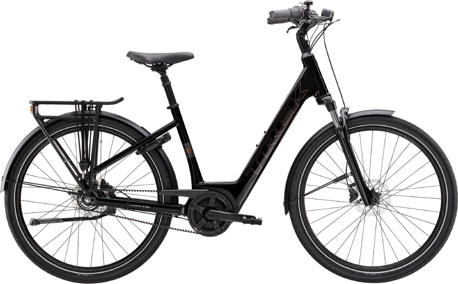 Trek District+ 2 Belt Lowstep - 400 Wh / 11.1 Ah - 2026 - 27,5 Zoll - Tiefeinsteiger