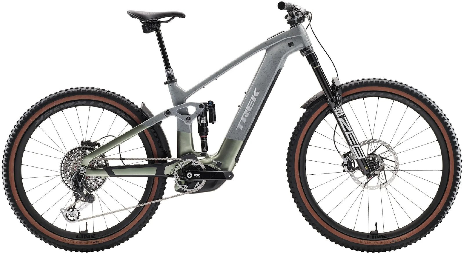 Trek Rail+ 9.9 XX AXS T-Type Gen 5 - 800 Wh / 22.2 Ah - 2025 - 29 / 27,5 Zoll - Fully