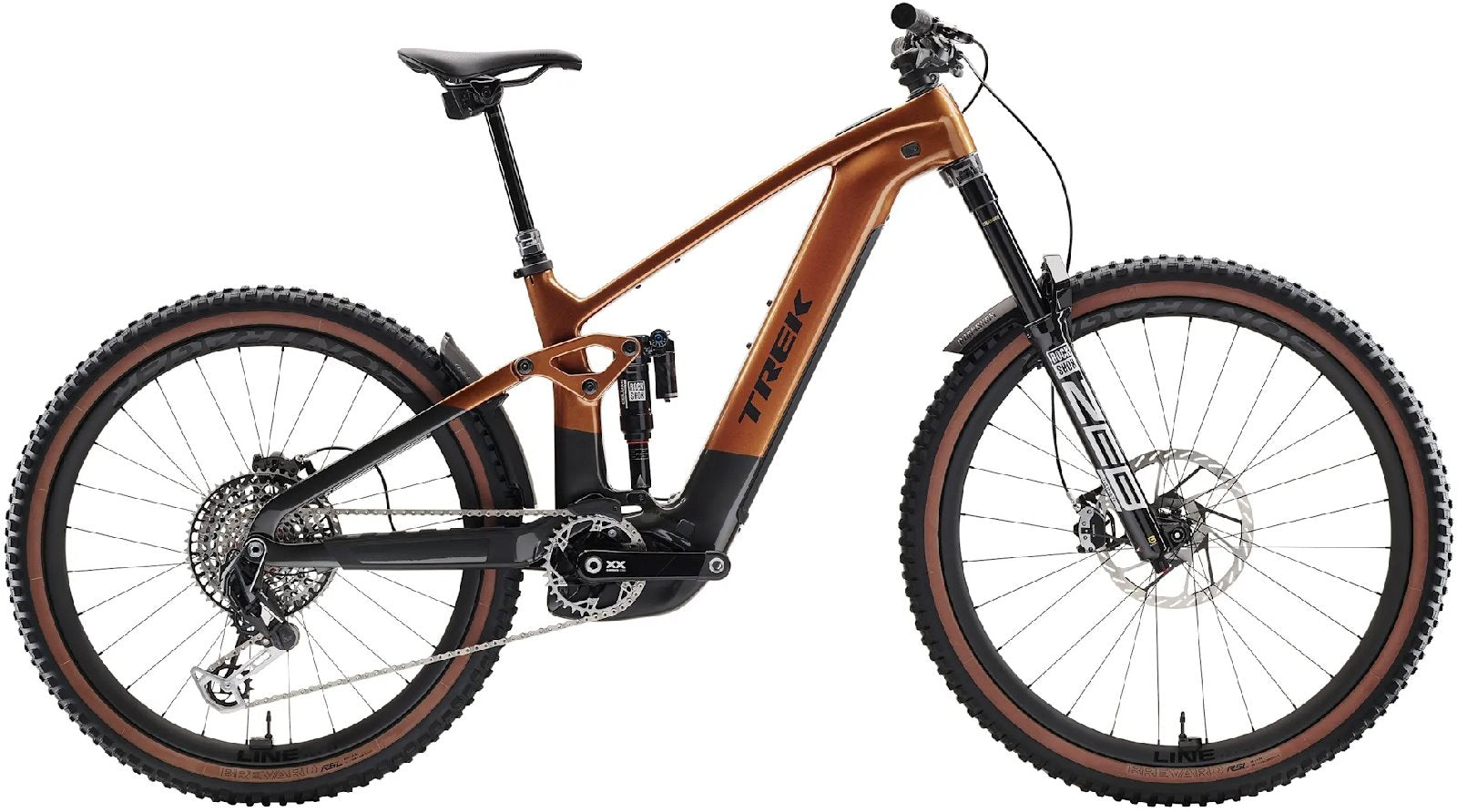 Trek Rail+ 9.9 XX AXS T-Type Gen 5 - 800 Wh / 22.2 Ah - 2025 - 29 / 27,5 Zoll - Fully
