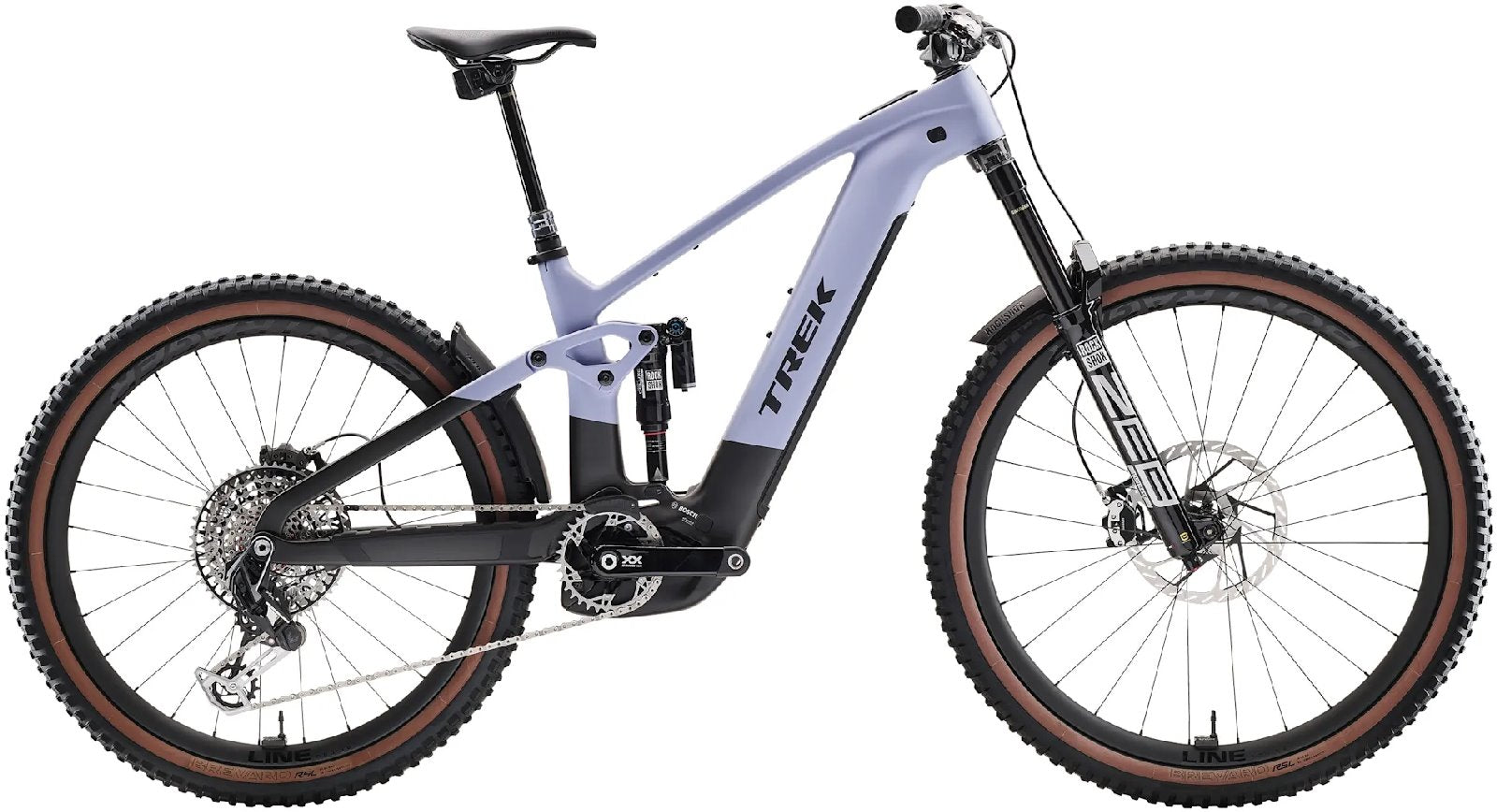 Trek Rail+ 9.9 XX AXS T-Type Gen 5 - 800 Wh / 22.2 Ah - 2025 - 29 / 27,5 Zoll - Fully