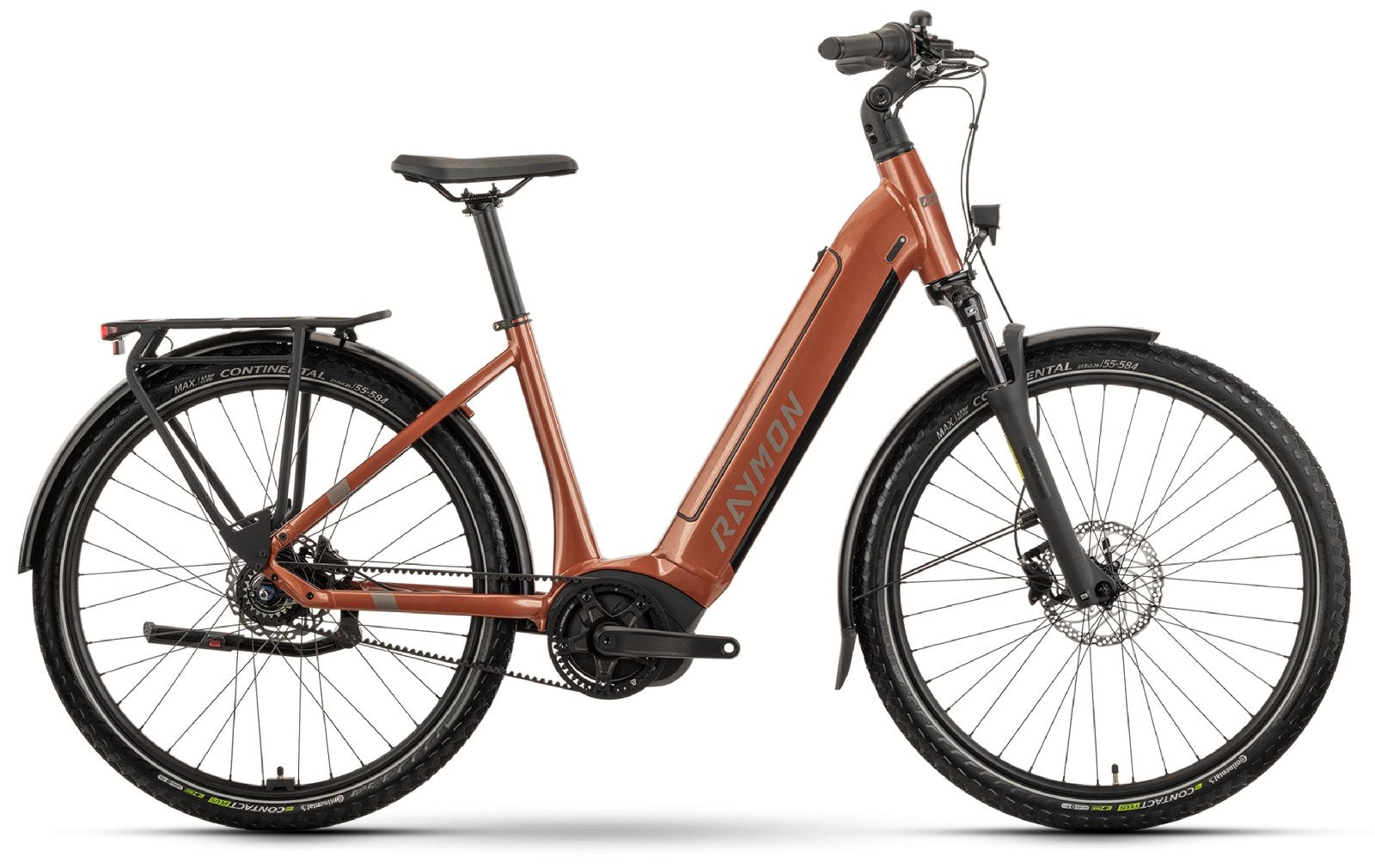 Raymon Metmo Nabenschaltung Rücktritt - 600 Wh / 16.67 Ah - 2025 - 27,5 Zoll - Tiefeinsteiger