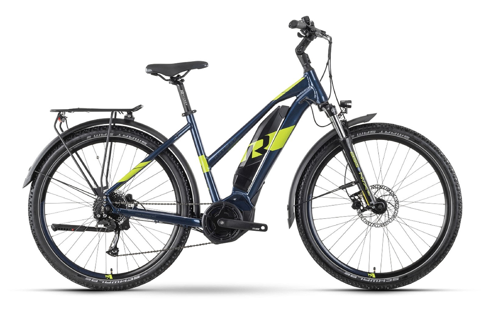 Raymon CrossRay E 3.0 - 500 Wh / 14.5 Ah - 2025 - 27,5 Zoll - Trapez
