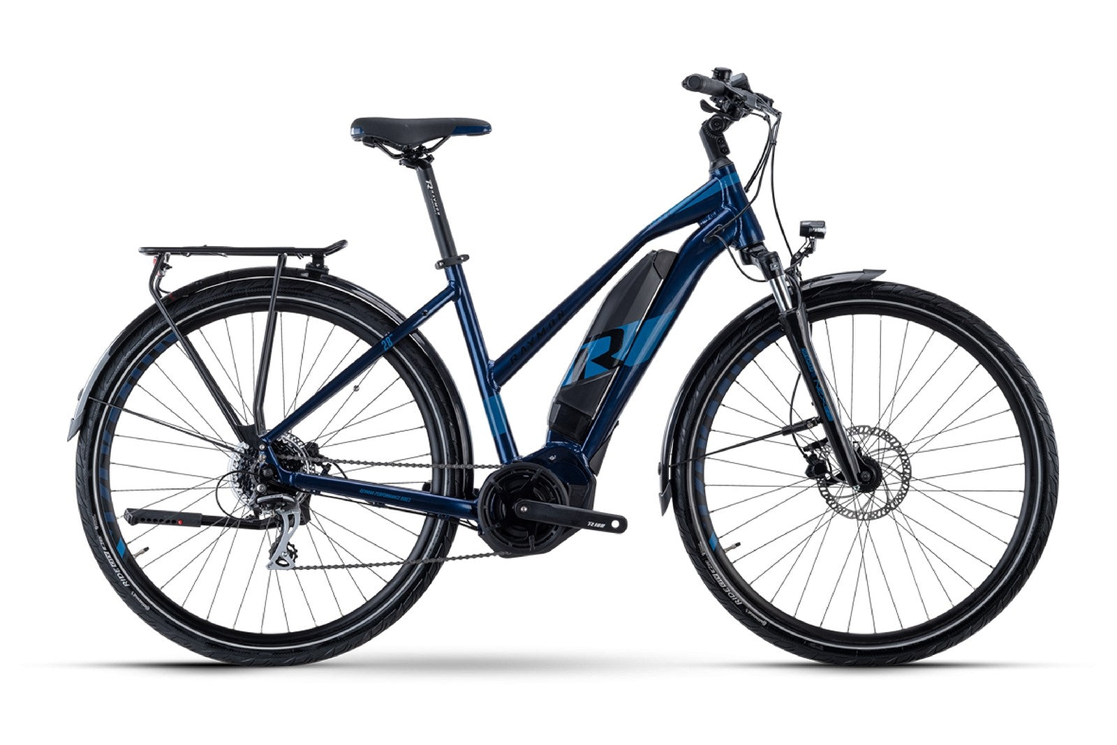 Raymon TourRay E 2.0 - 500 Wh / 14.5 Ah - 2024 - 28 Zoll - Trapez