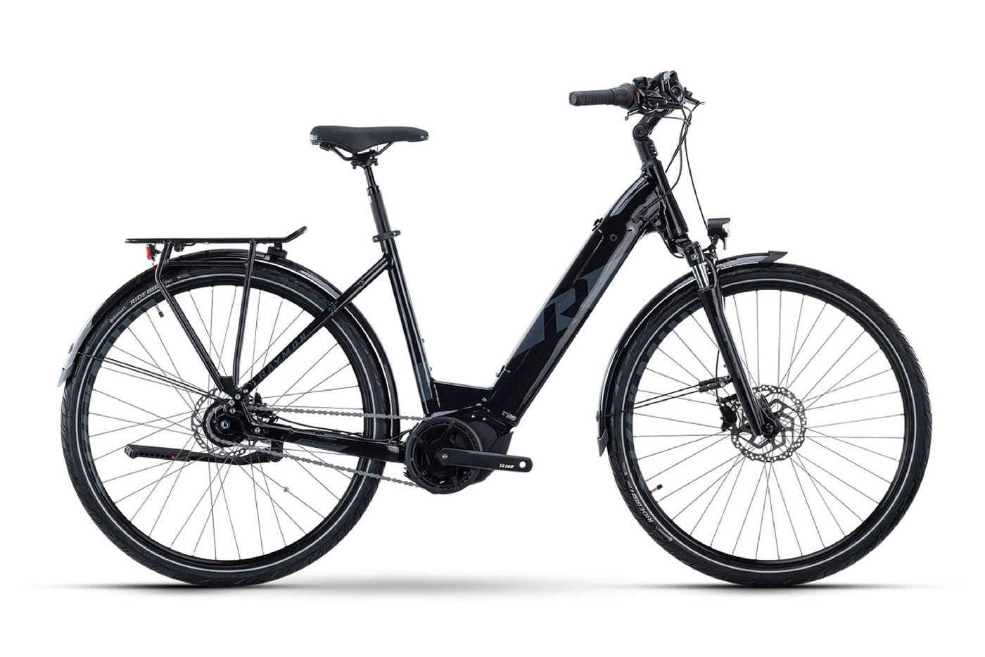 Raymon CityRay E 7.0 CB Rücktritt - 500 Wh - 2024 - 28 Zoll - Tiefeinsteiger