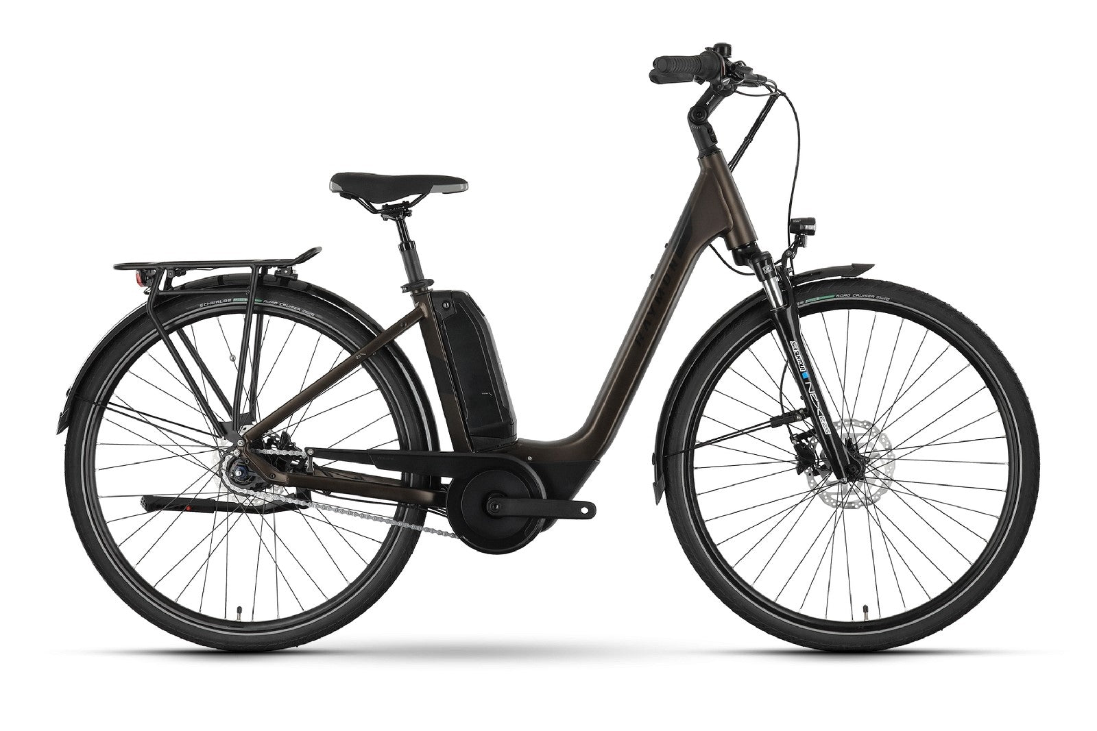 Raymon CityRay E 4.0 CB Rücktritt - 500 Wh / 14.5 Ah - 2024 - 28 Zoll - Tiefeinsteiger