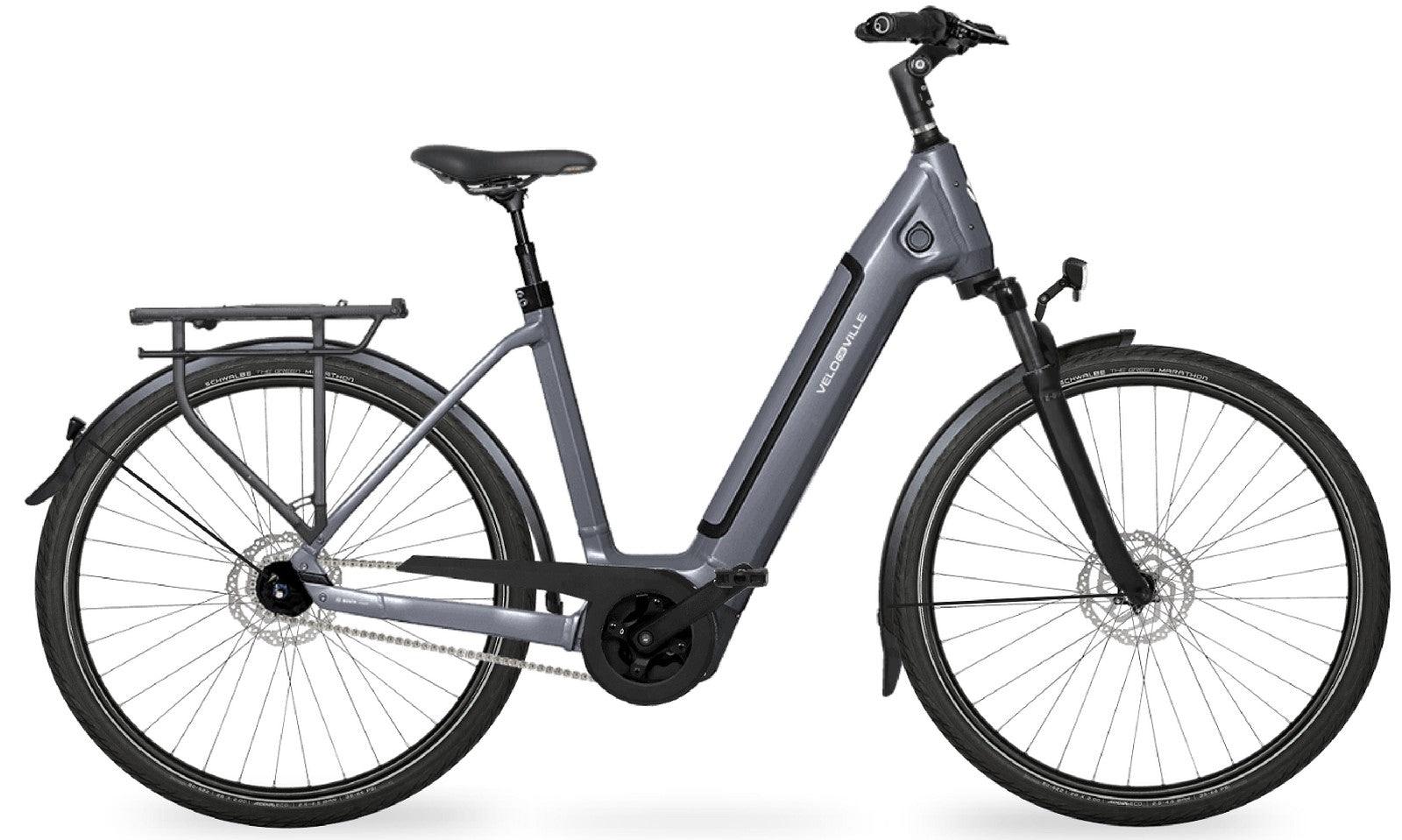 Velo de Ville AEB 490 PRO - 625 Wh / 17.4 Ah - 2025 - 28 Zoll - Tiefeinsteiger