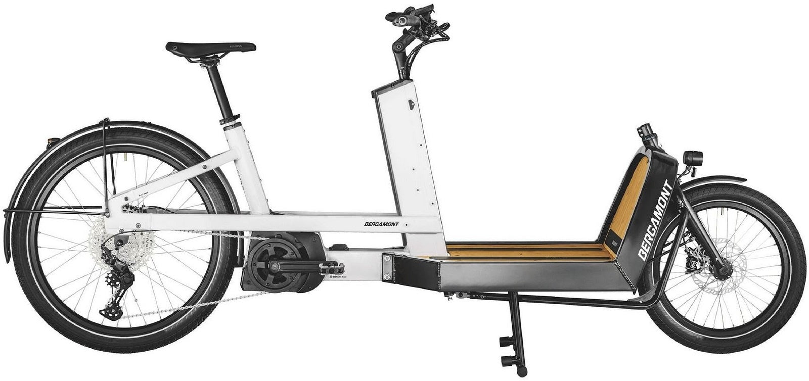 Bergamont E-Cargoville LJ Expert inkl. 50 cm Load Unit - 625 Wh / 17.4 Ah - 2025 - 26 / 20 Zoll - Damen und Herren