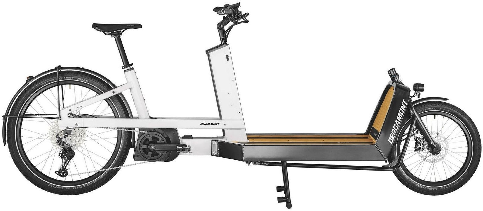 Bergamont E-Cargoville LJ Expert inkl. 70 cm Load Unit - 625 Wh / 17.4 Ah - 2025 - 26 / 20 Zoll - Damen und Herren