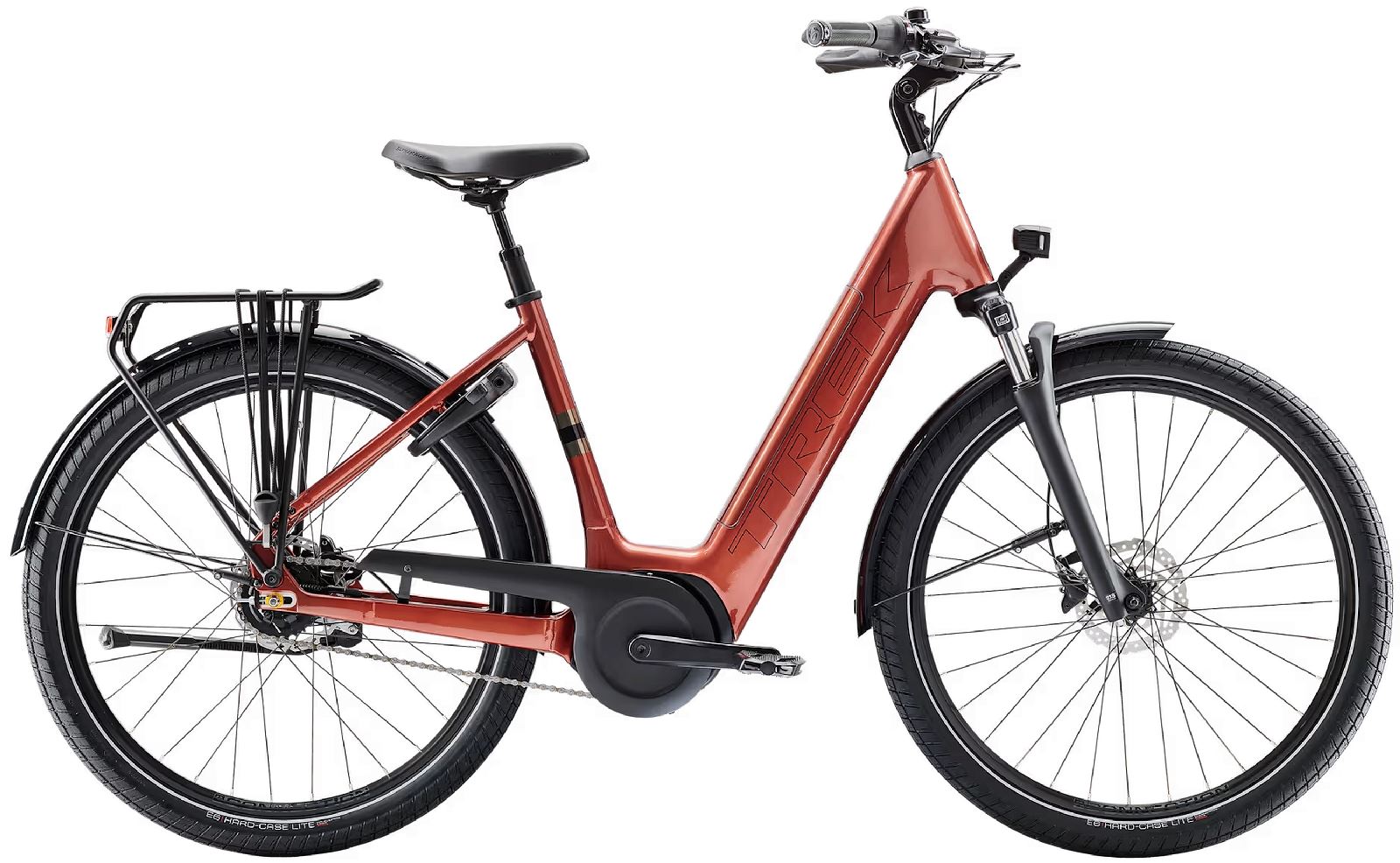 Trek District+ 4 Coaster Lowstep - 545 Wh / 14.4 Ah - 2026 - 27,5 Zoll - Tiefeinsteiger