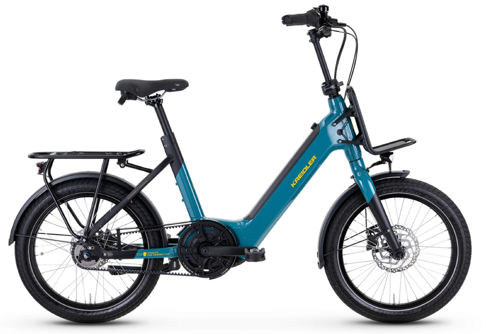 Kreidler Vitality Eco Compact 2.0 Rücktrittsbremse - 625 Wh / 17.4 Ah - 2026 - 20 Zoll - Tiefeinsteiger