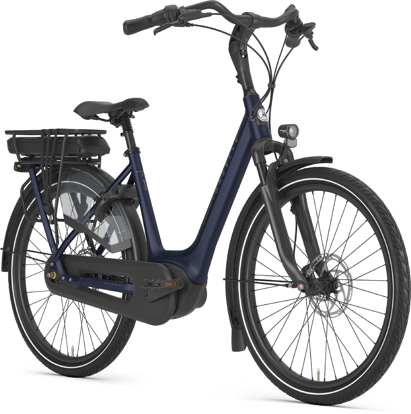 Gazelle Orange C8 26 Zoll - 500 Wh - 2026 - 26 Zoll - Tiefeinsteiger