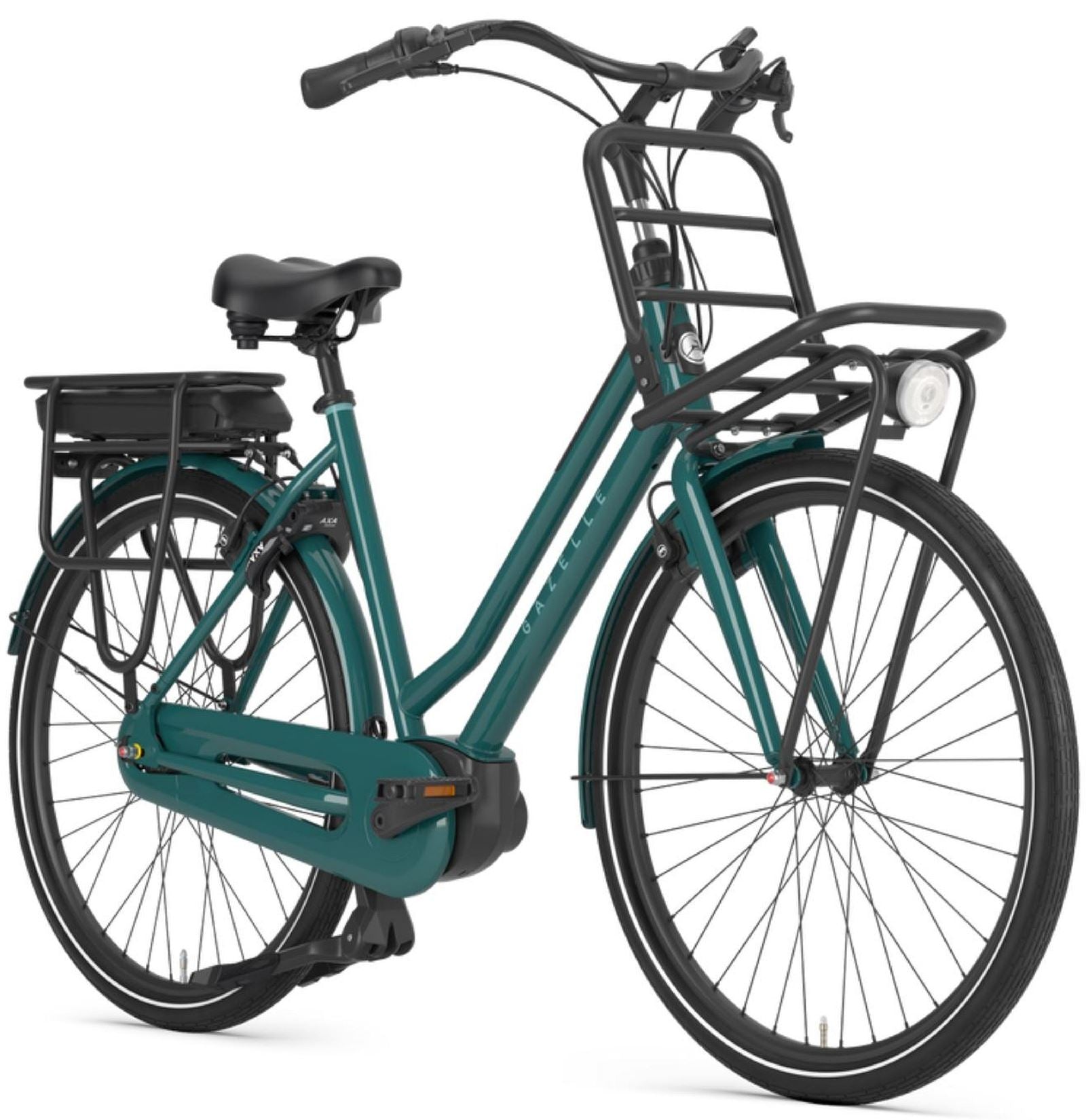 Gazelle HeavyDutyNL C7+ - 400 Wh / 11 Ah - 2026 - 28 Zoll - Tiefeinsteiger