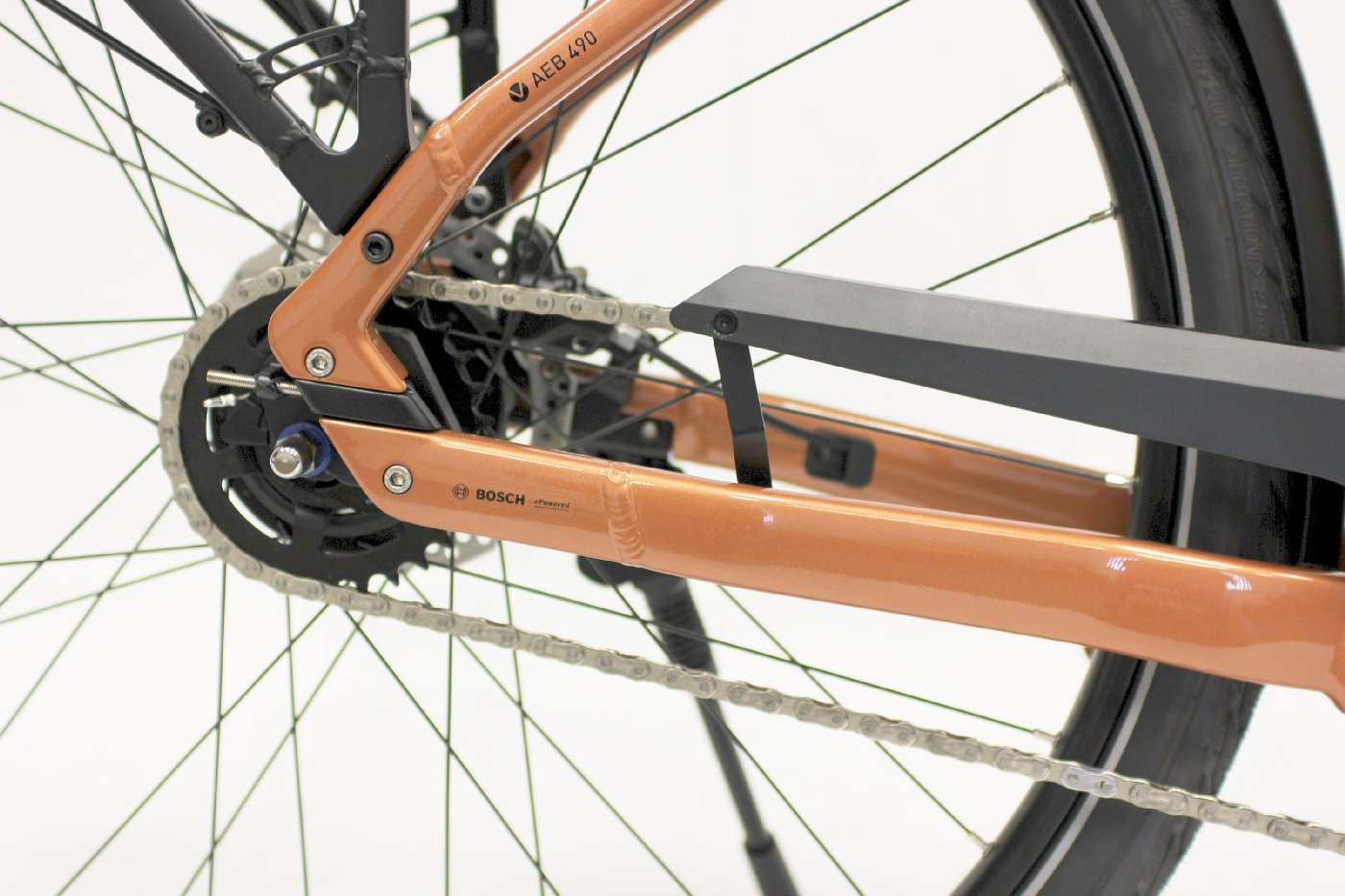 Velo de Ville AEB 490 - 500 Wh / 13.4 Ah - 2024 - 28 Zoll - Tiefeinsteiger