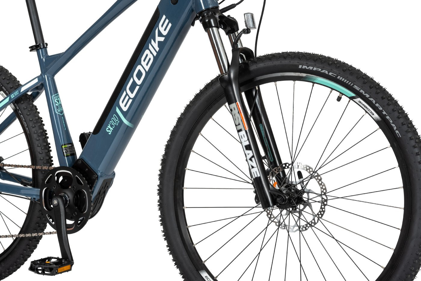 Ecobike SX300 20" green - 672 Wh - 2022 - 29 Zoll - Damen und Herren