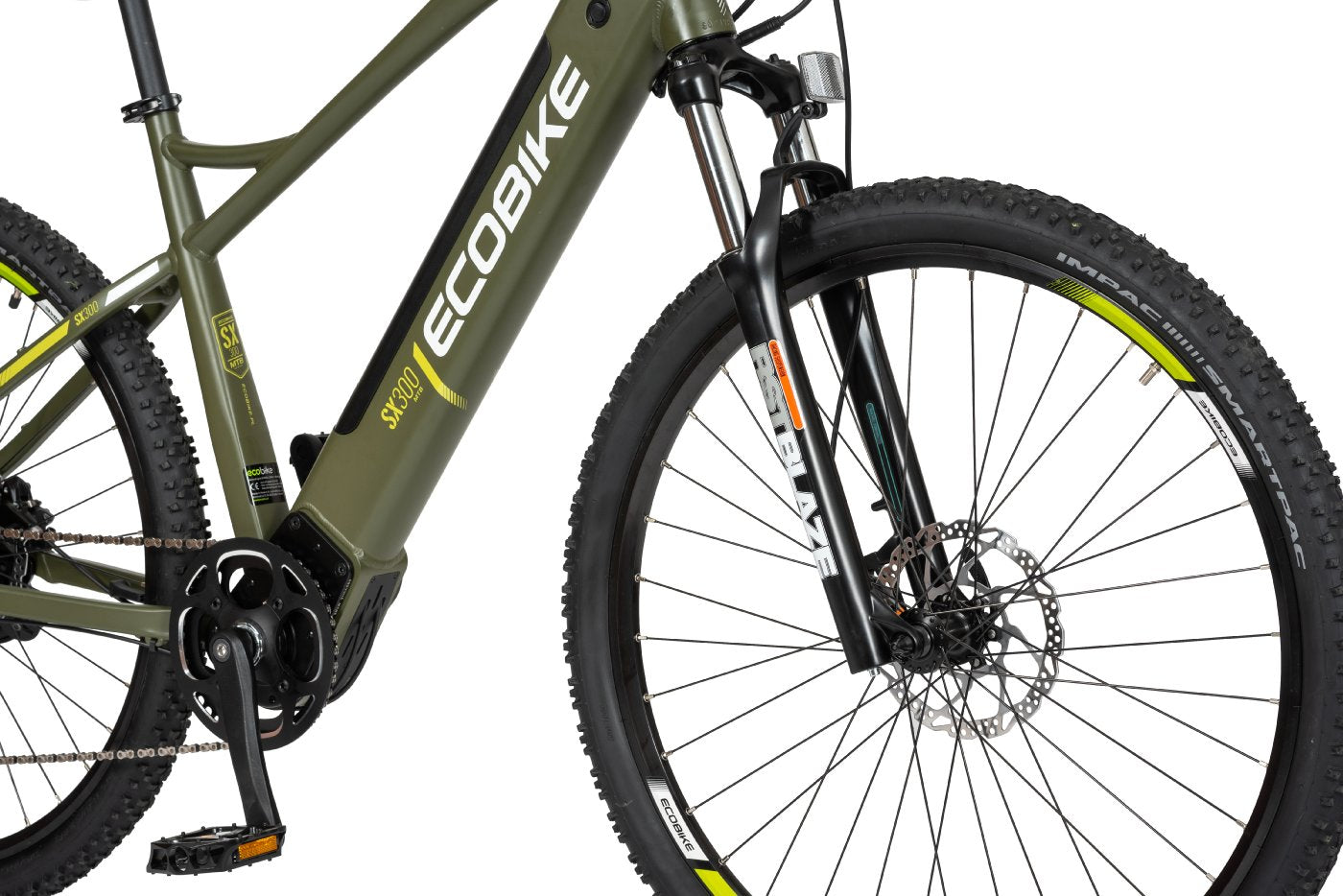 Ecobike SX300 20" green - 672 Wh - 2022 - 29 Zoll - Damen und Herren