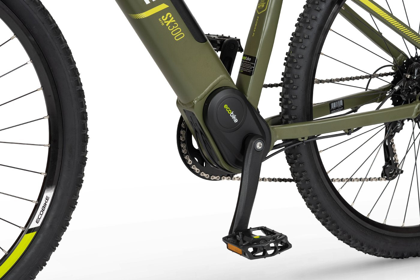 Ecobike SX300 20" green - 672 Wh - 2022 - 29 Zoll - Damen und Herren