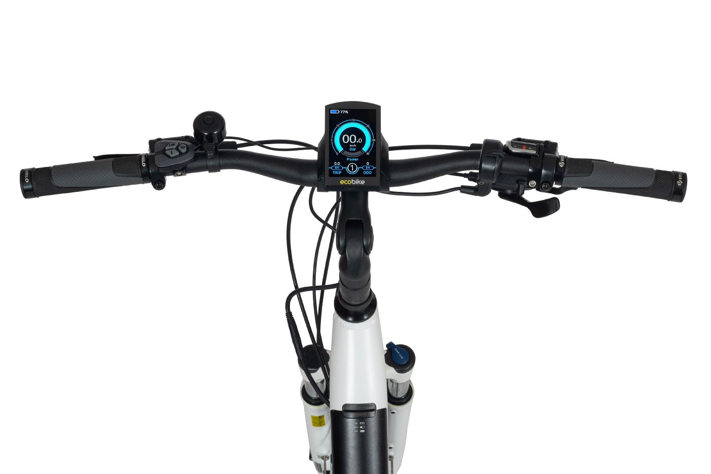 Ecobike XCross White - 630 Wh / 17.5 Ah - 2023 - 28 Zoll - Tiefeinsteiger