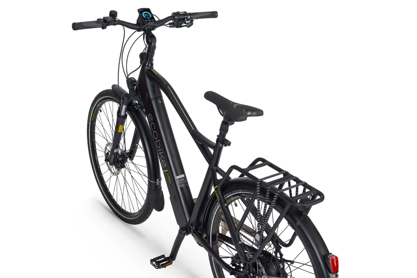 Ecobike XCross White - 630 Wh / 17.5 Ah - 2023 - 28 Zoll - Tiefeinsteiger